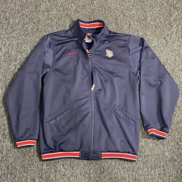 Vintage Nike Team New Jersey Nets Youth Large 16-18 Jacket